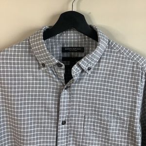 BANANA REPUBLIC MEDIUM LUXE FLANNEL